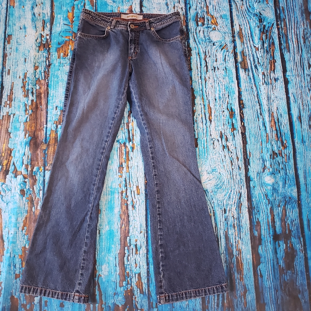 Mavi Low Rise Flare Bell Bottoms Jeans Boho Y2K